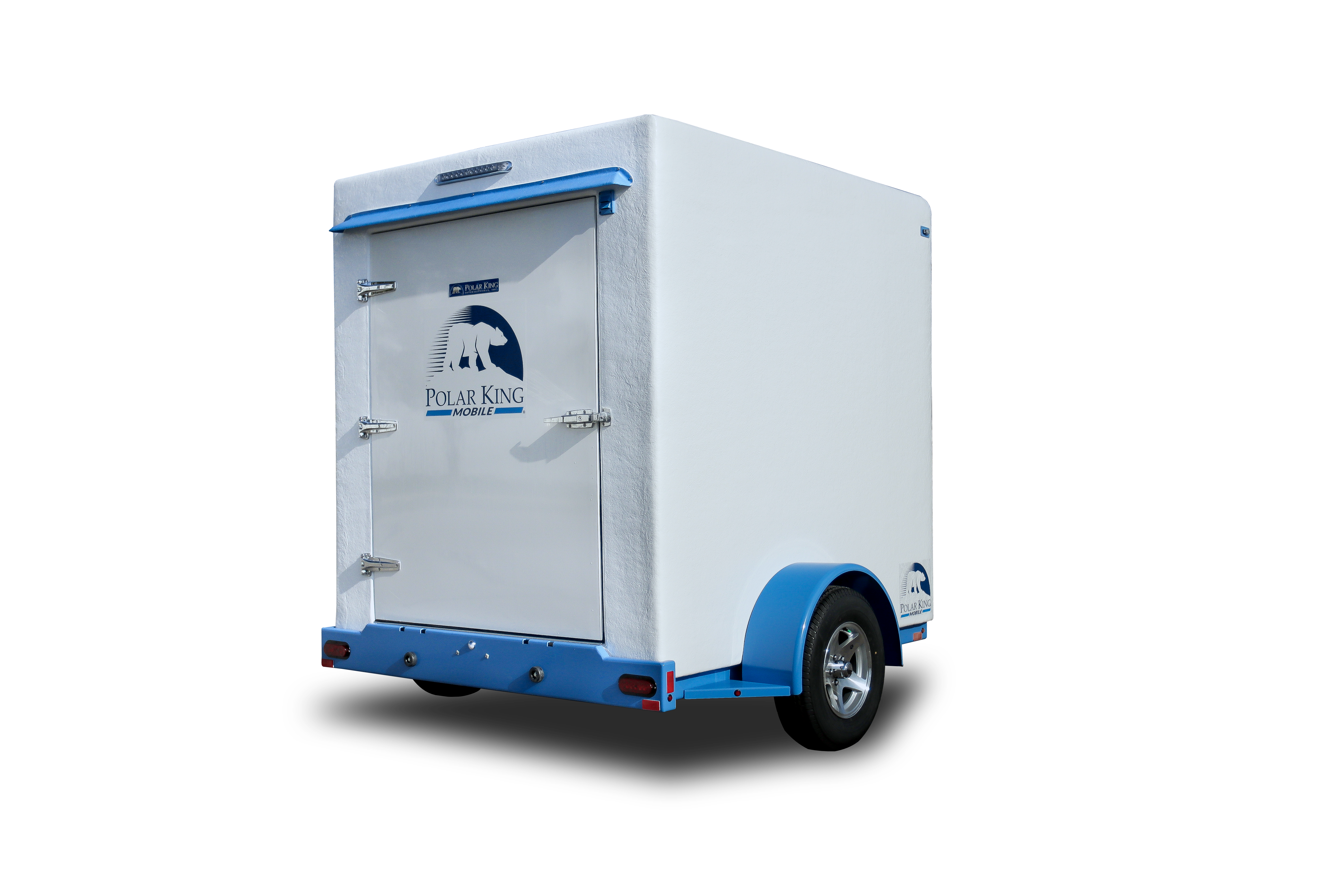 Small Refrigerated Trailer Rear Passanger