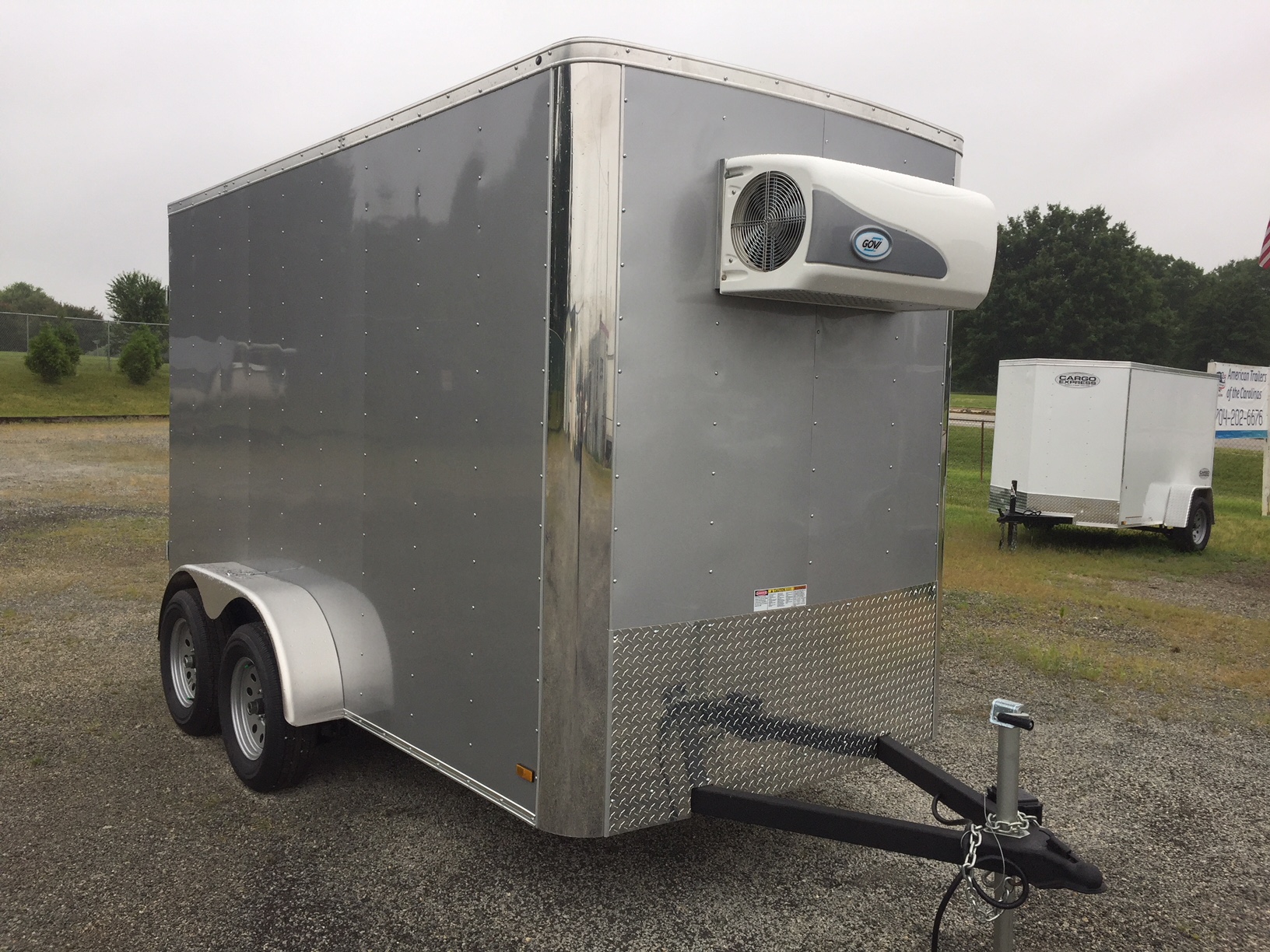 Small Refrigerated Trailer 12' American