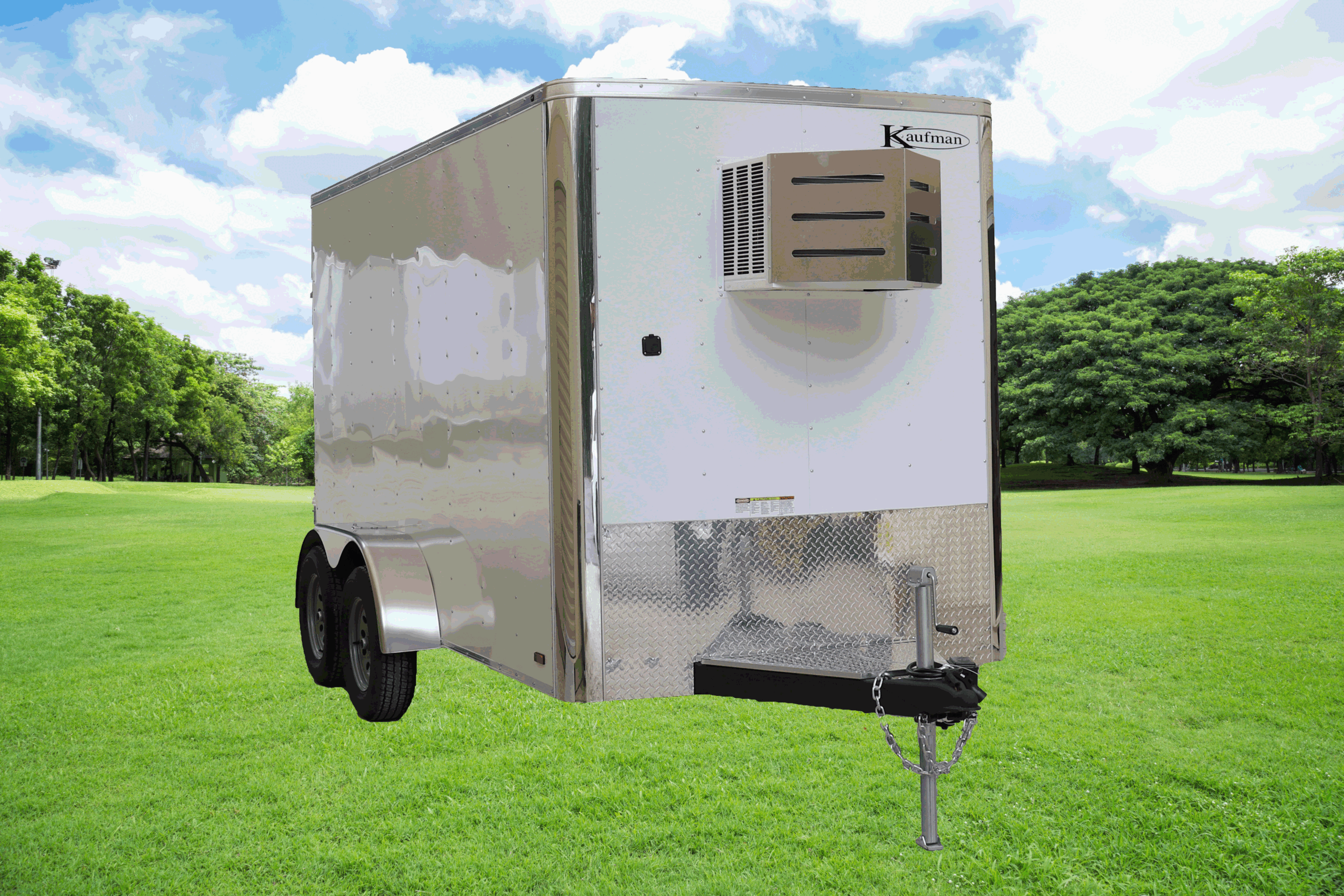 Refrigerated Trailer - 6'x12' Front