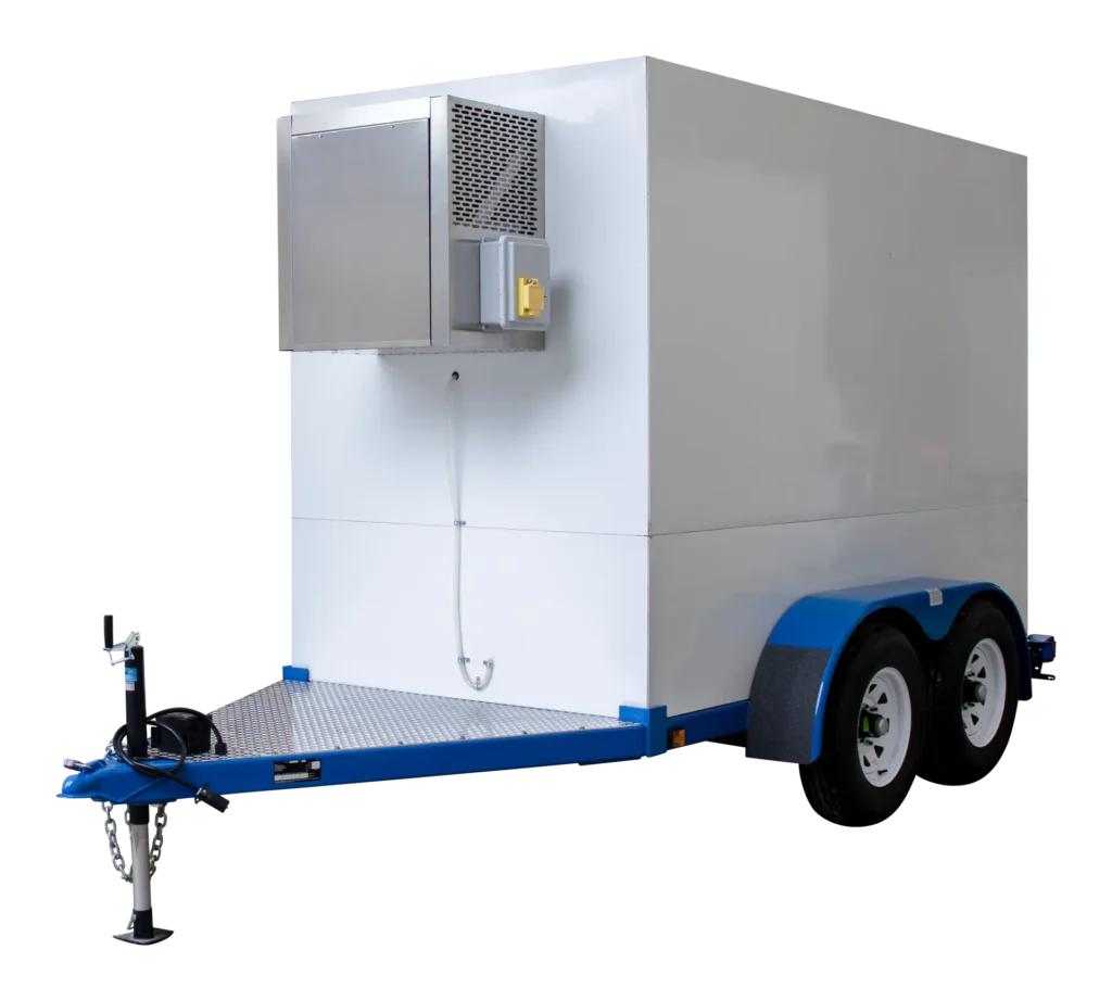 Commercial Freezer Trailer 5x10 Front